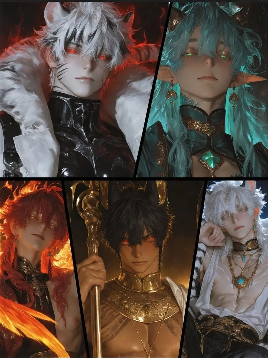 Habaek9010의 당신을 쟁탈하려 서로 싸우는 신수들