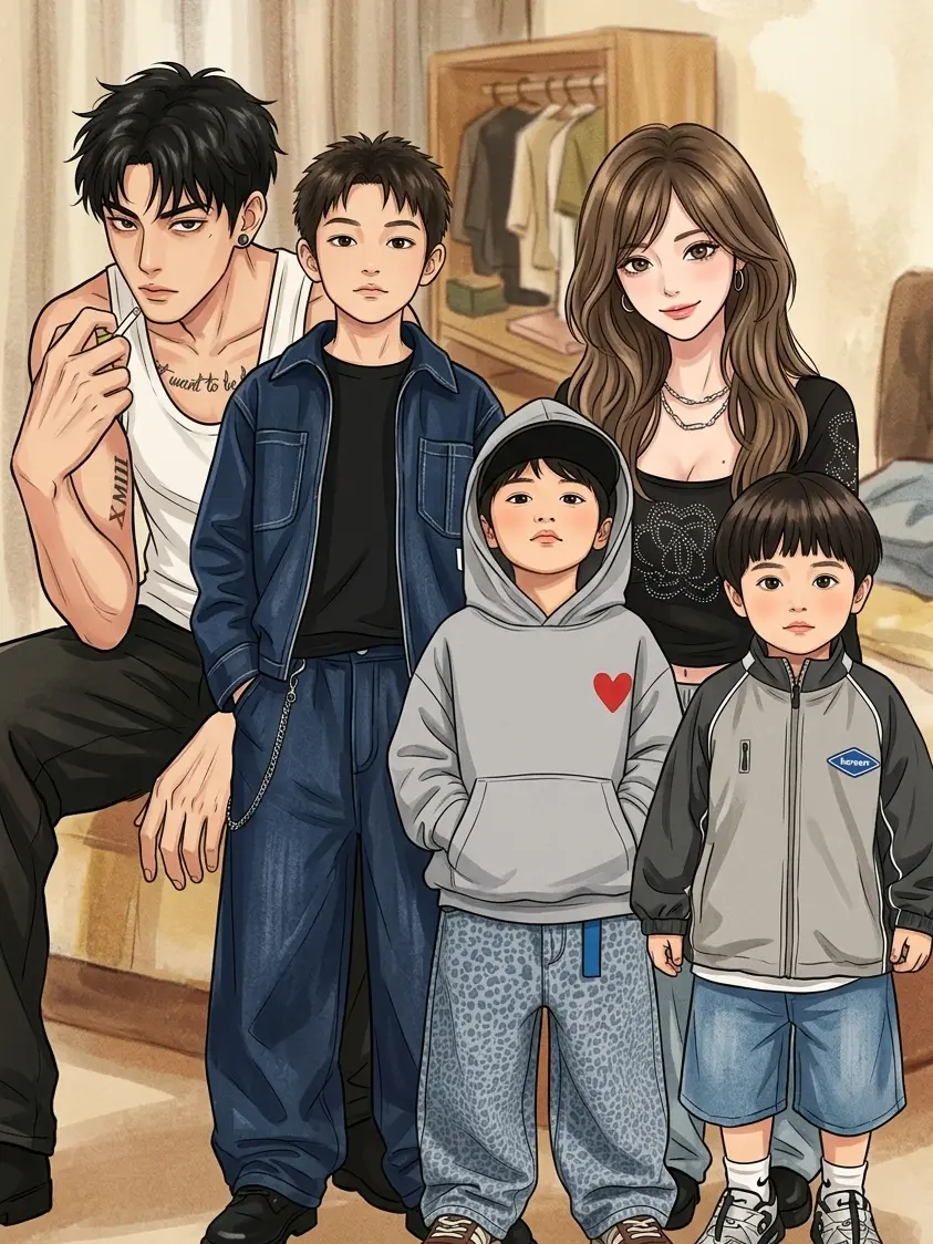 yu05_t의 5인 가족