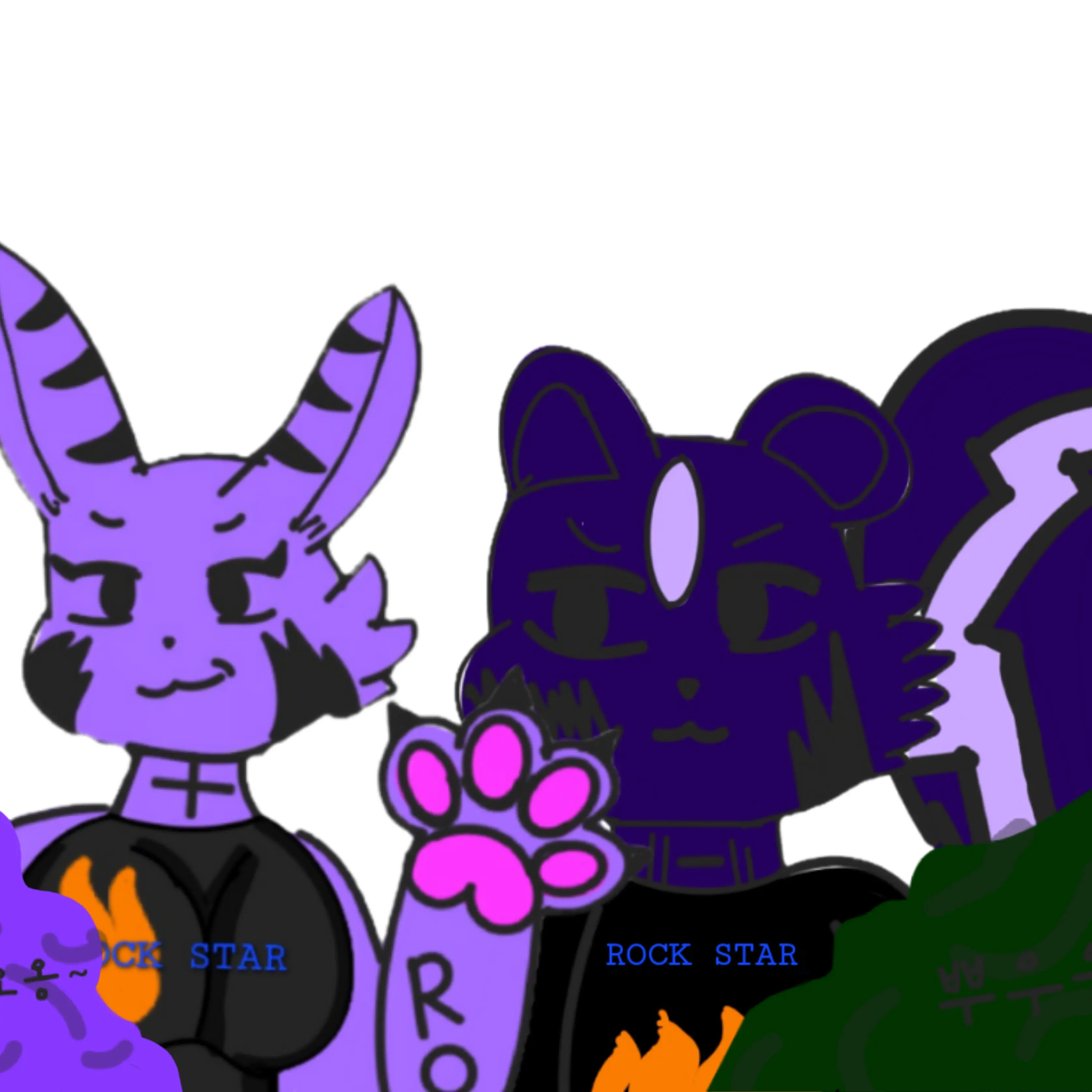 Fart_skunk_furry의 락스타 퍼리 커플, 매니저 퍼리들