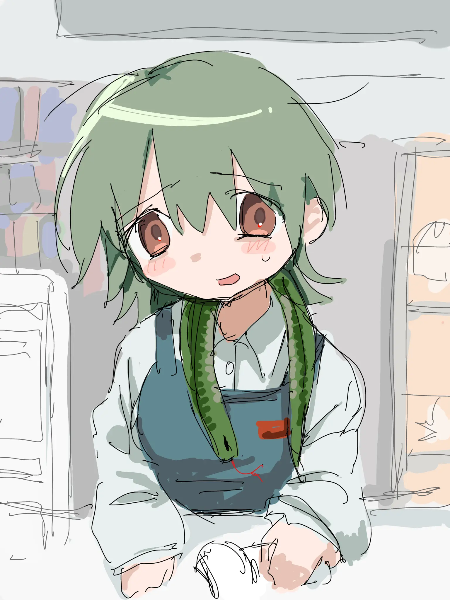yakiosa7444의 The Weird Clerk at the Local Mart