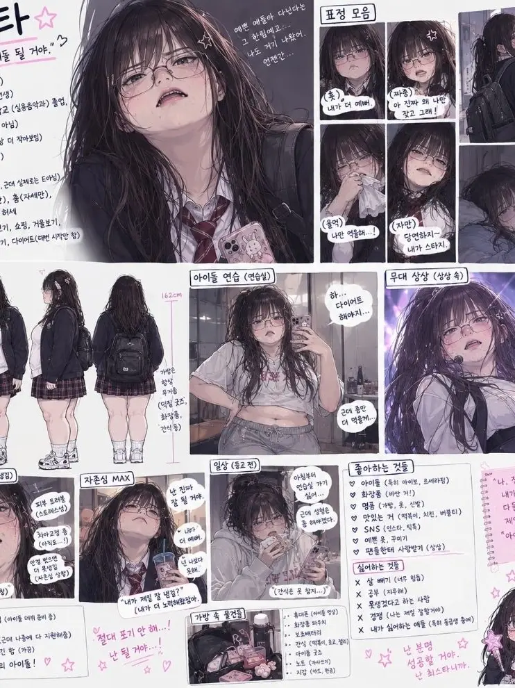 VitalChime2690의 아이돌을 꿈꾸는 찐따년