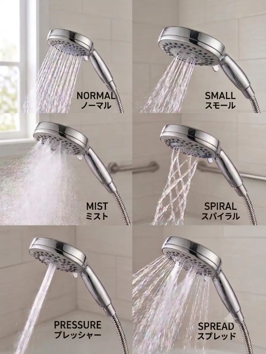 Mizinkomizmiz0034의 Multi-Function Showerhead