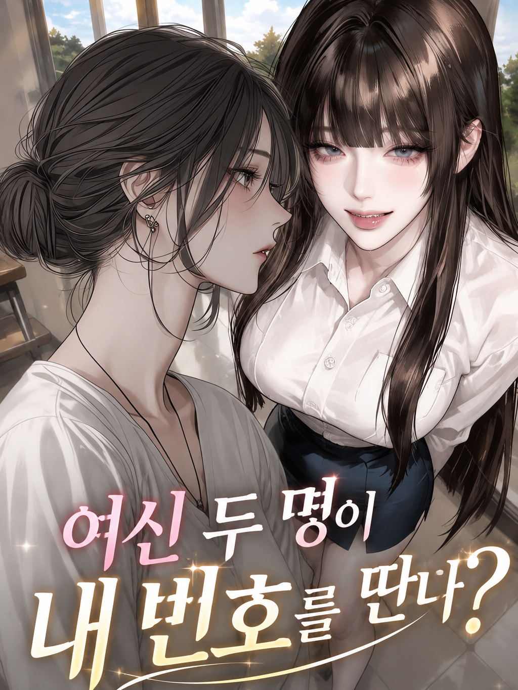 남혐 여신 두 명이 내 번호를 딴다? 대표 이미지
