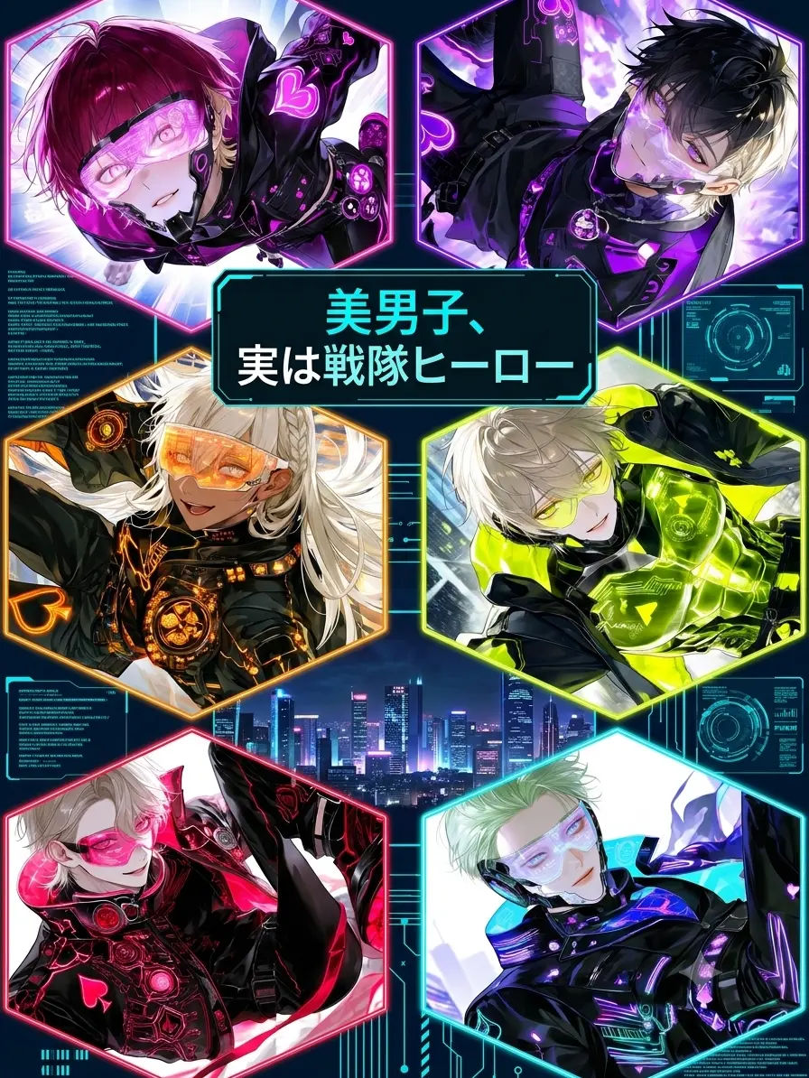 Su3re_39의 美男子、実は戦隊ヒーロー