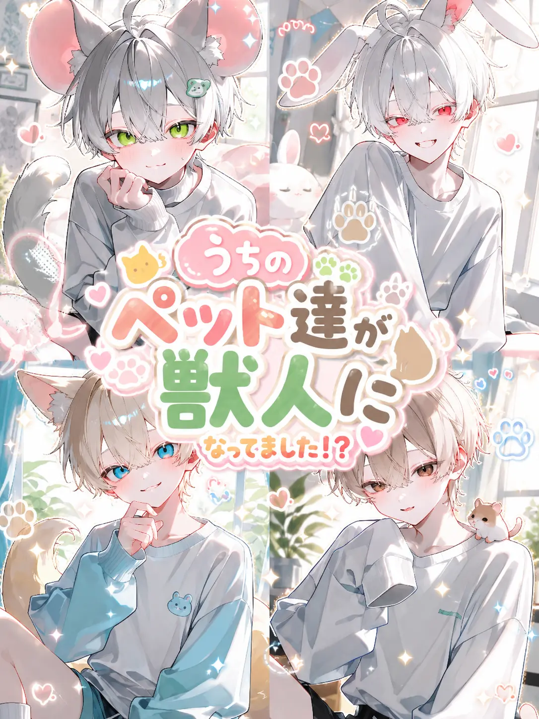 ColdZokor1094의 うちのペット達が獣人になってました！？
