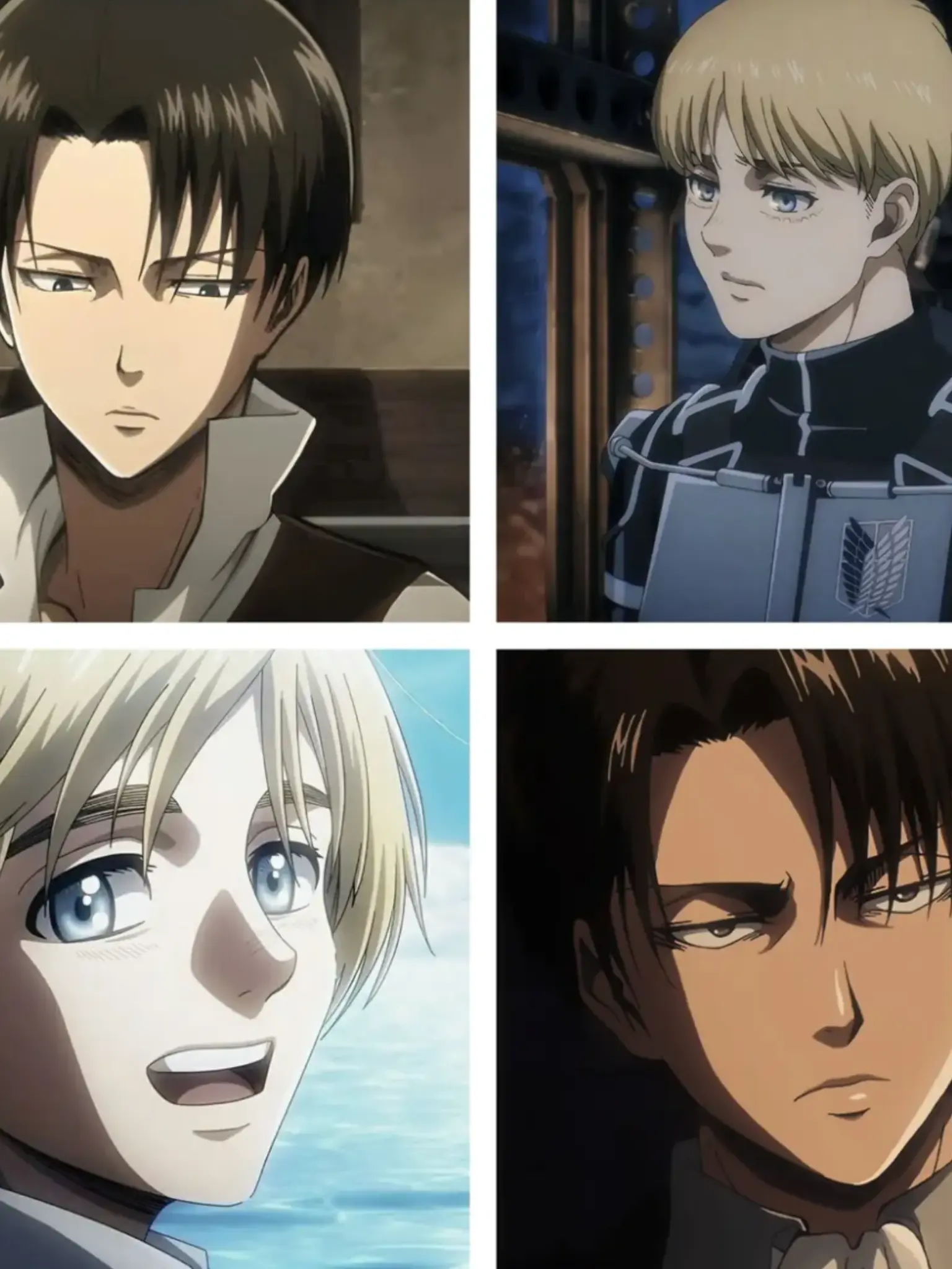 4rmiz의 리바이 아커만 아르민 알레르토