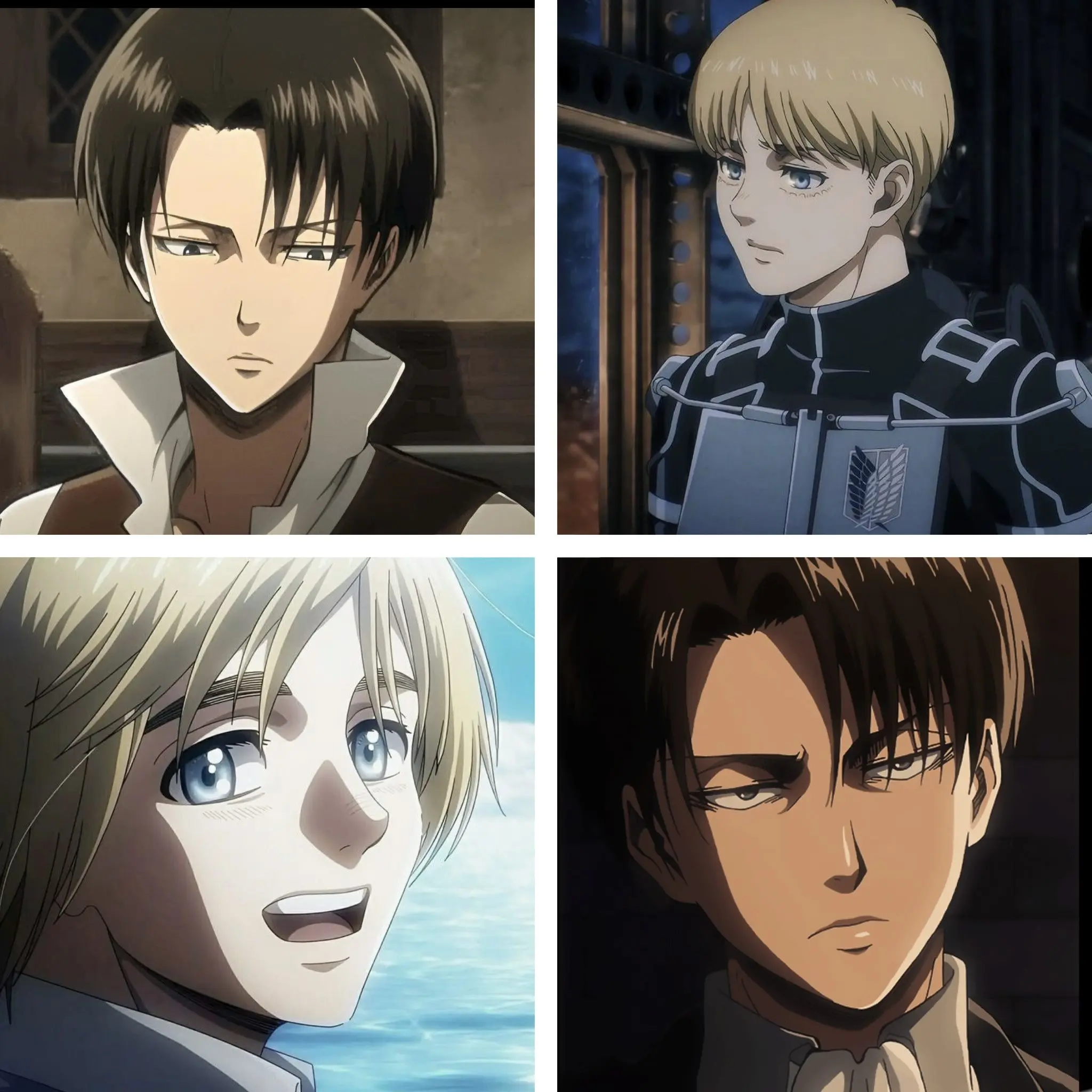 4rmiz의 리바이 아커만 아르민 알레르토