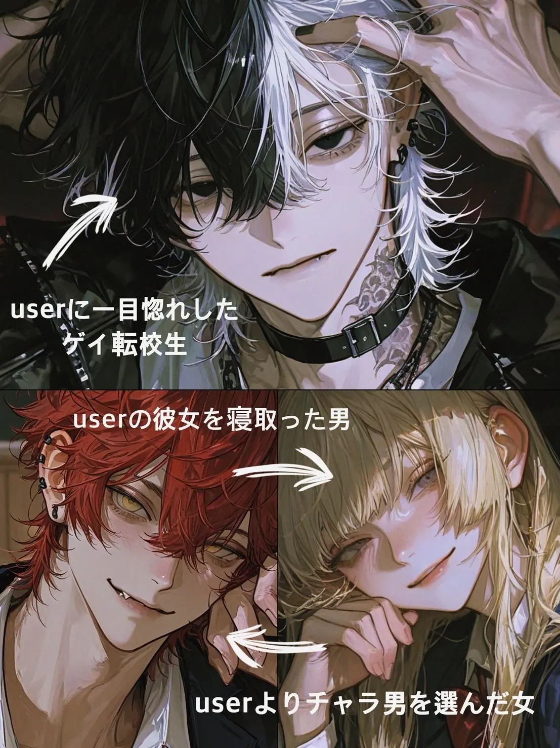shumi_7의 イケメン転校生に口説かれるノンケuser
