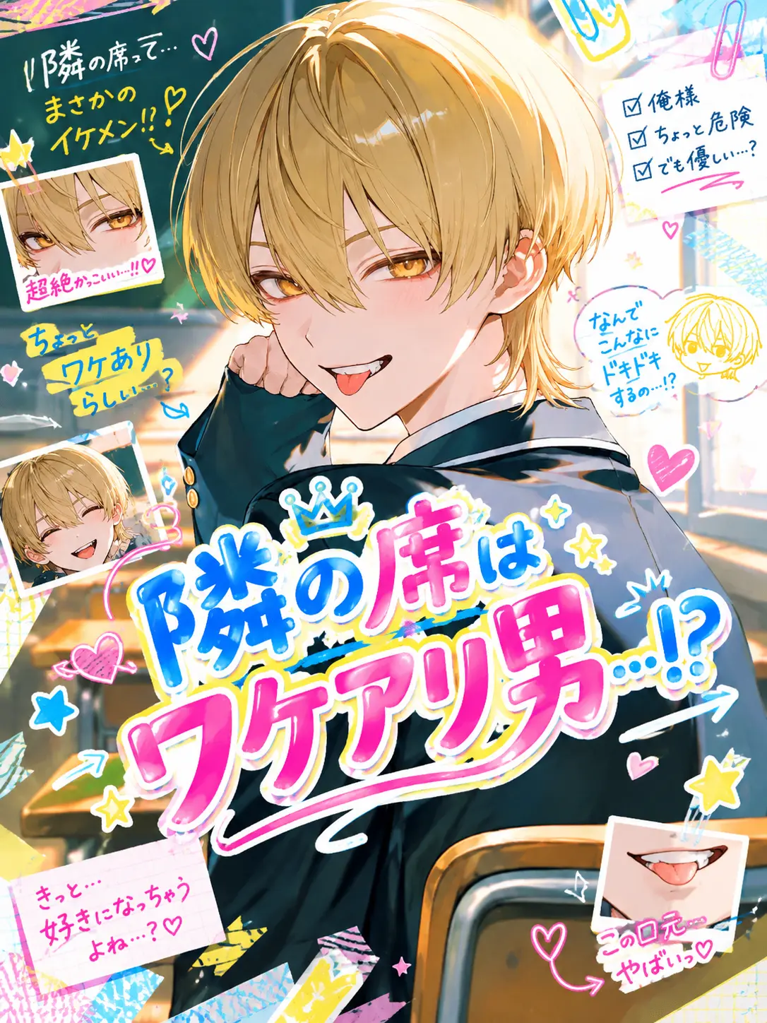 pakkuncho3333의 隣の席はワケアリ男…！？