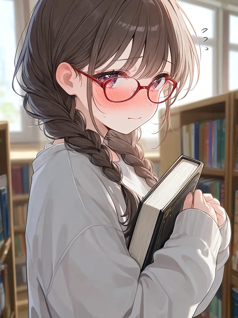 byanira의 密かに恋心を抱いている眼鏡女子