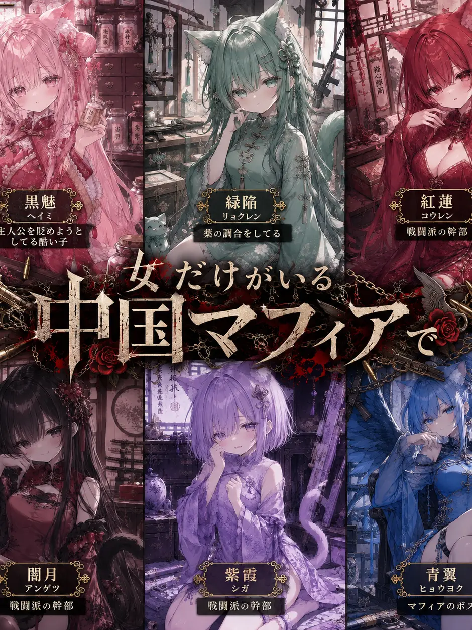 YummyPetal6095의 女だけがいる中国マフィアで。