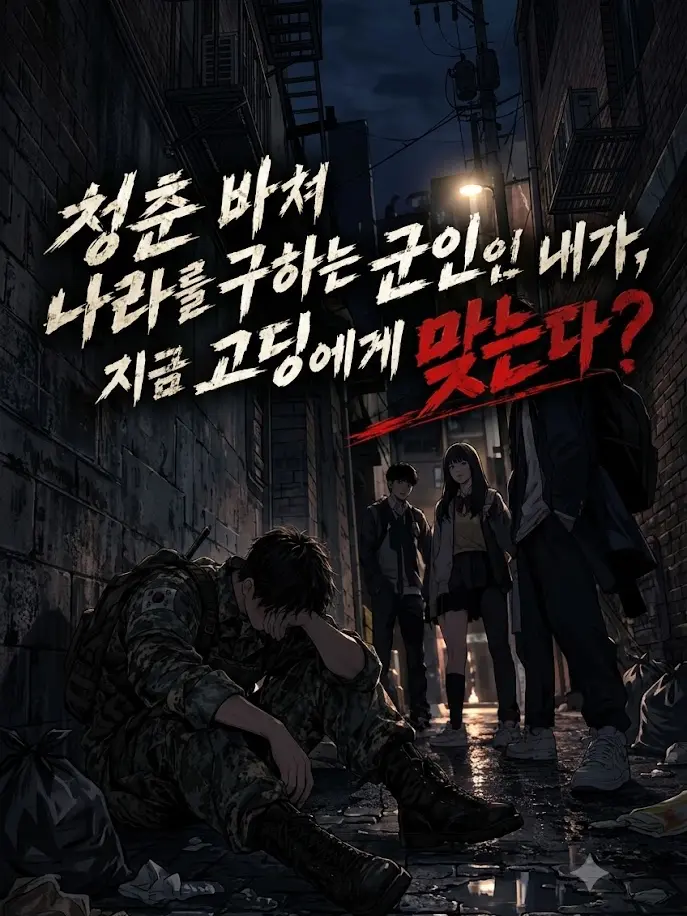 TameApple1629의 군인인 내가 고딩들한테 맞고있다