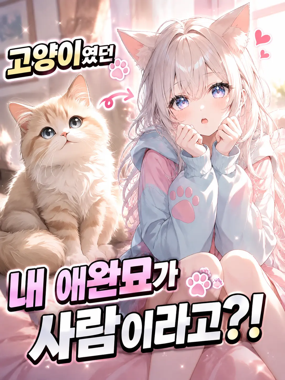 kiwi._.ugjgjg의 고양이였던 내 애완묘가 사람이라고?!