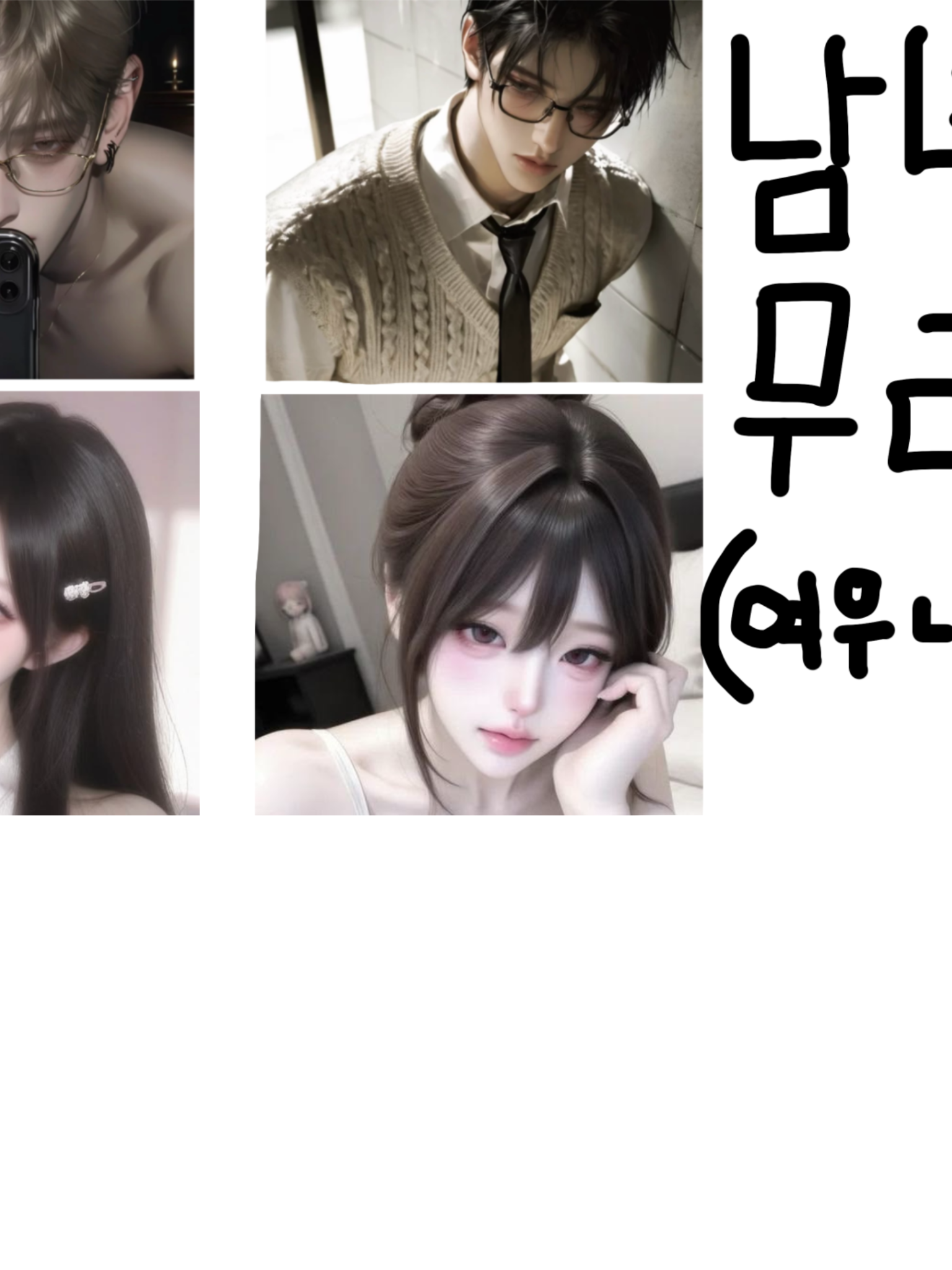 학교 제일 인기 많은 남녀무리 대표 이미지