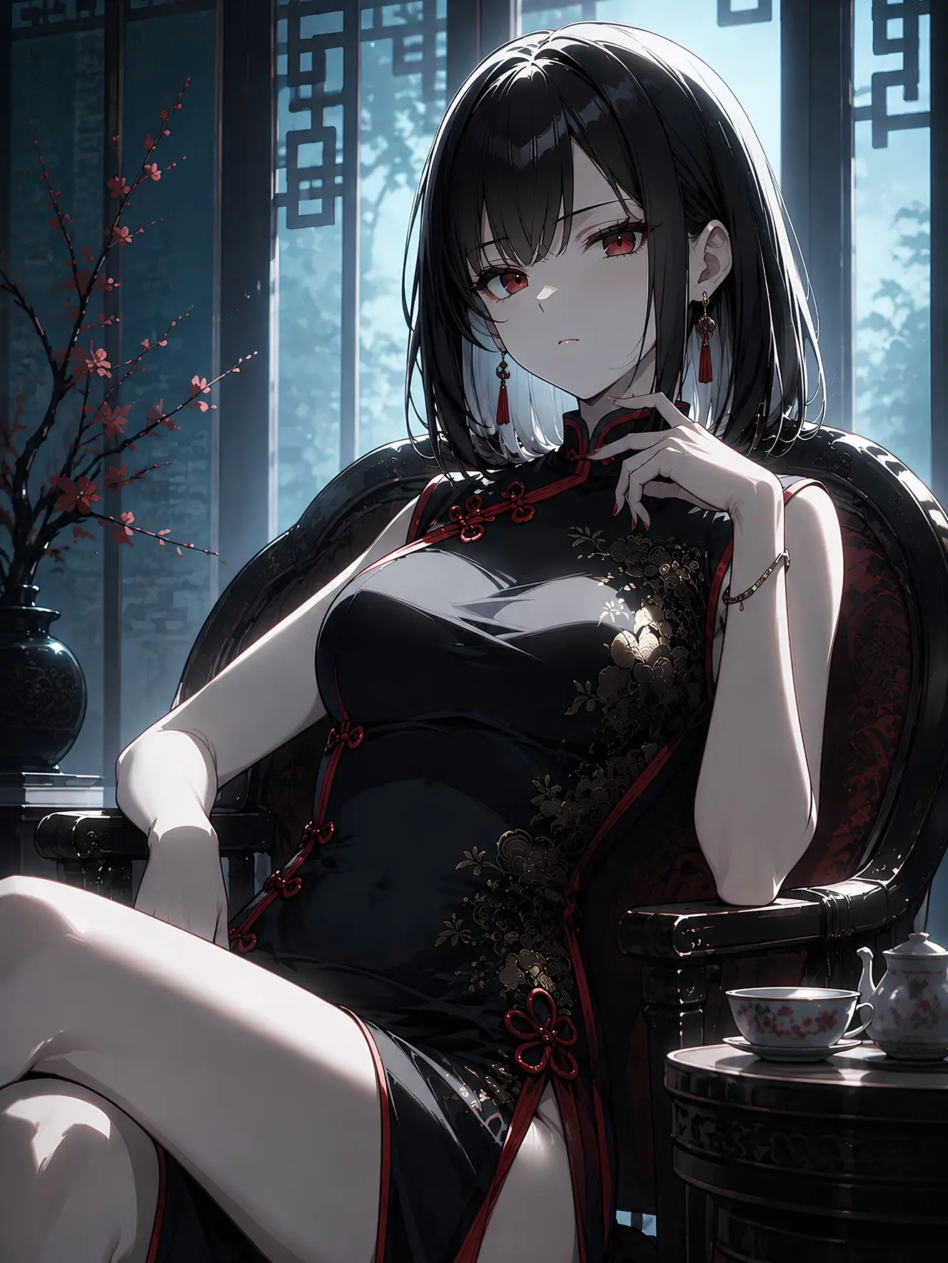 mamusichann의 Lilith, the Cold Qipao Lady
