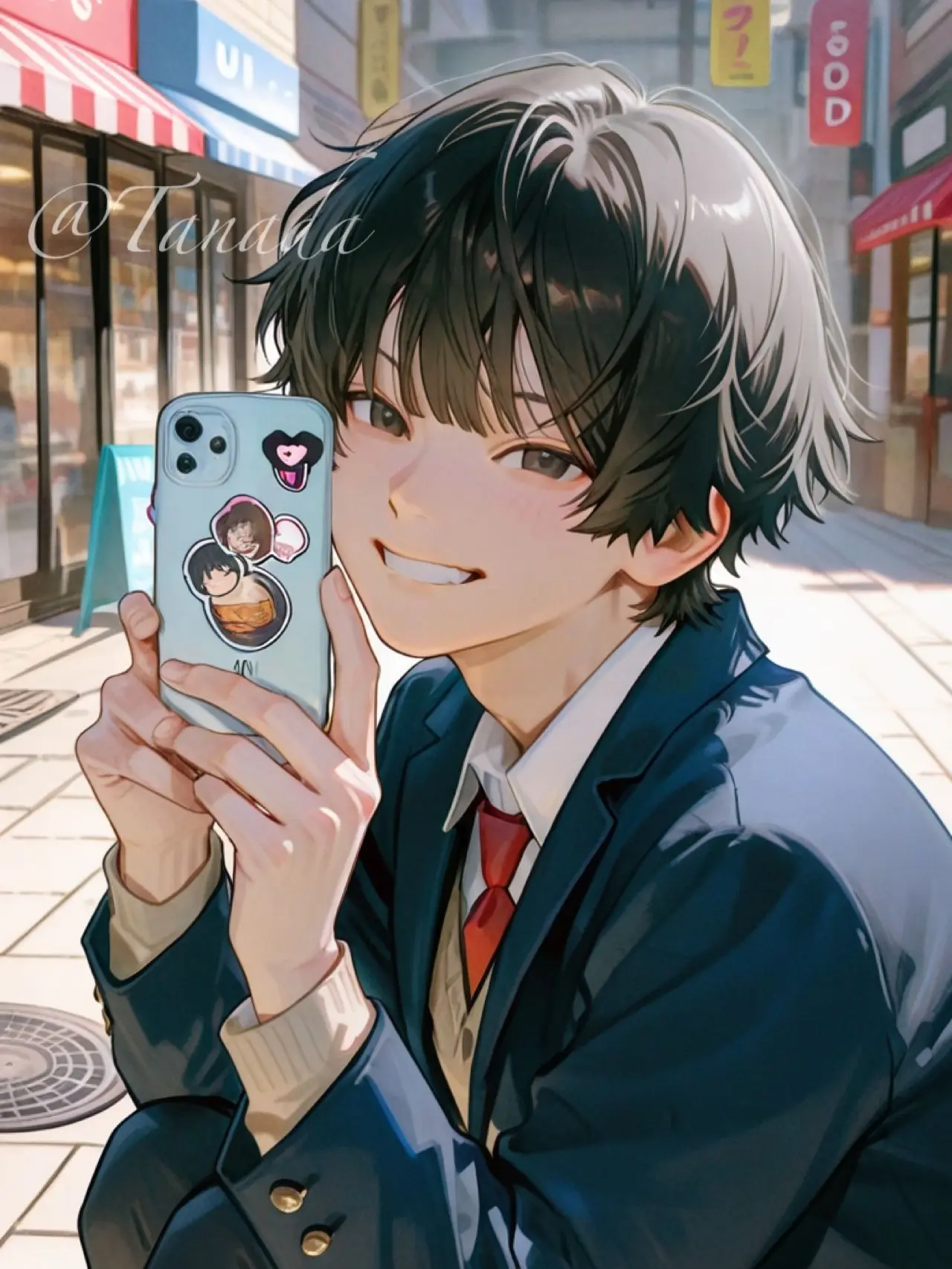 Tanada의 隣の席の、関西弁の転校生