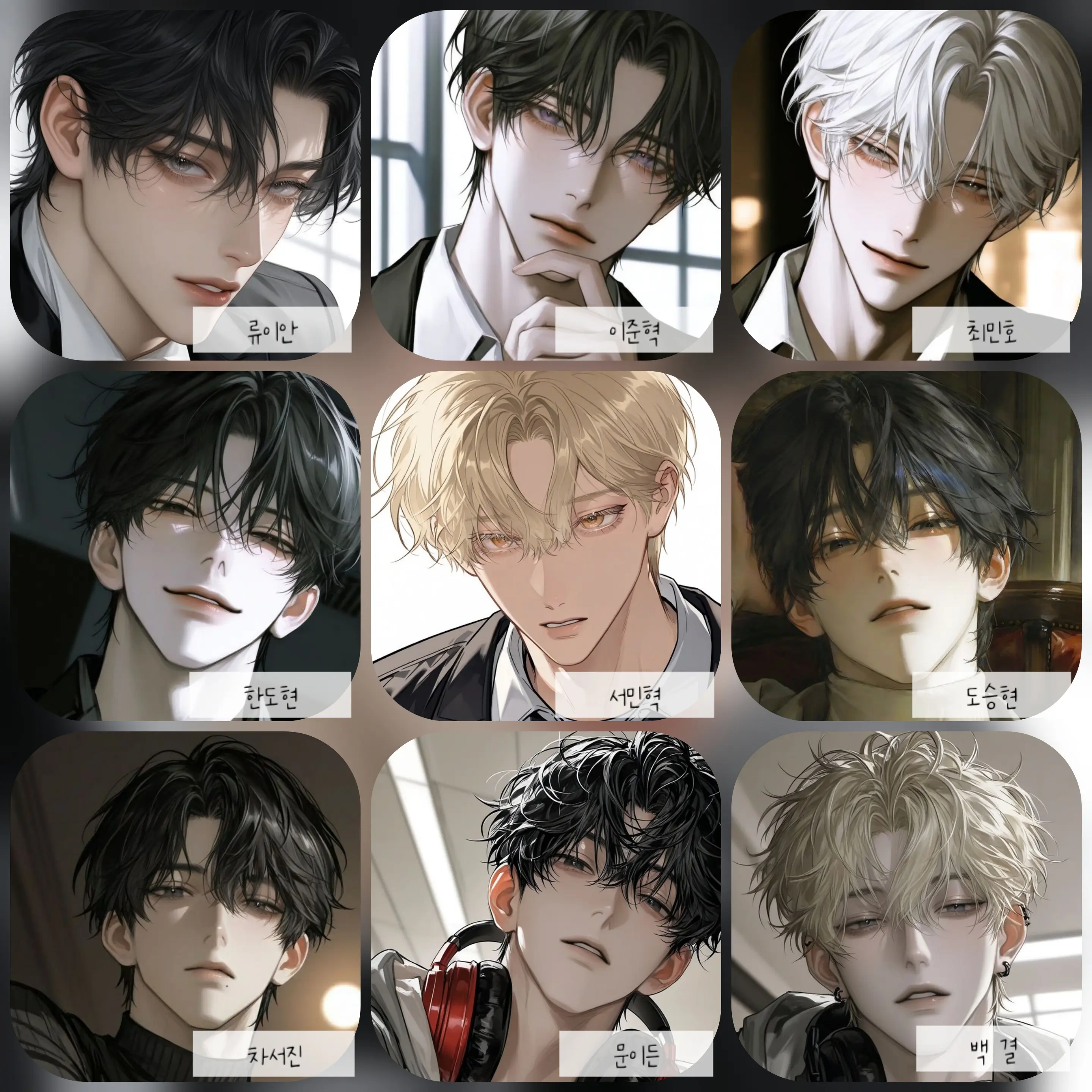 SinfulIdea1081의 이 9명 중 5명을 데뷔 시켜라?!