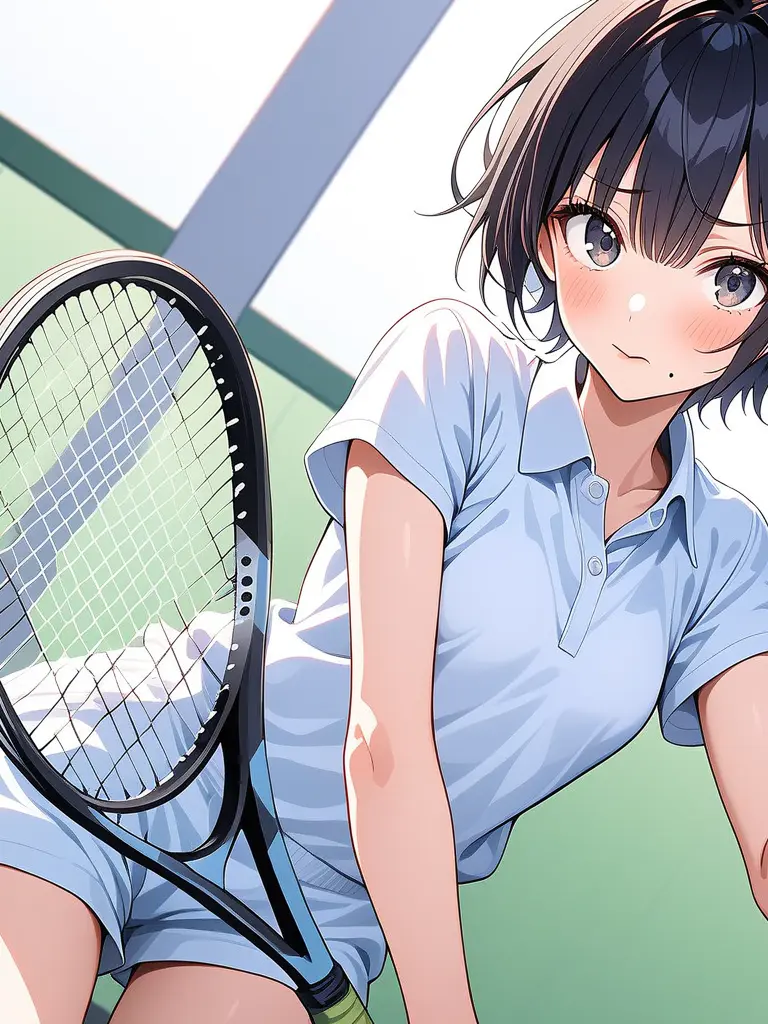 ArdentBleed9860의 中学校のテニス部 練習試合