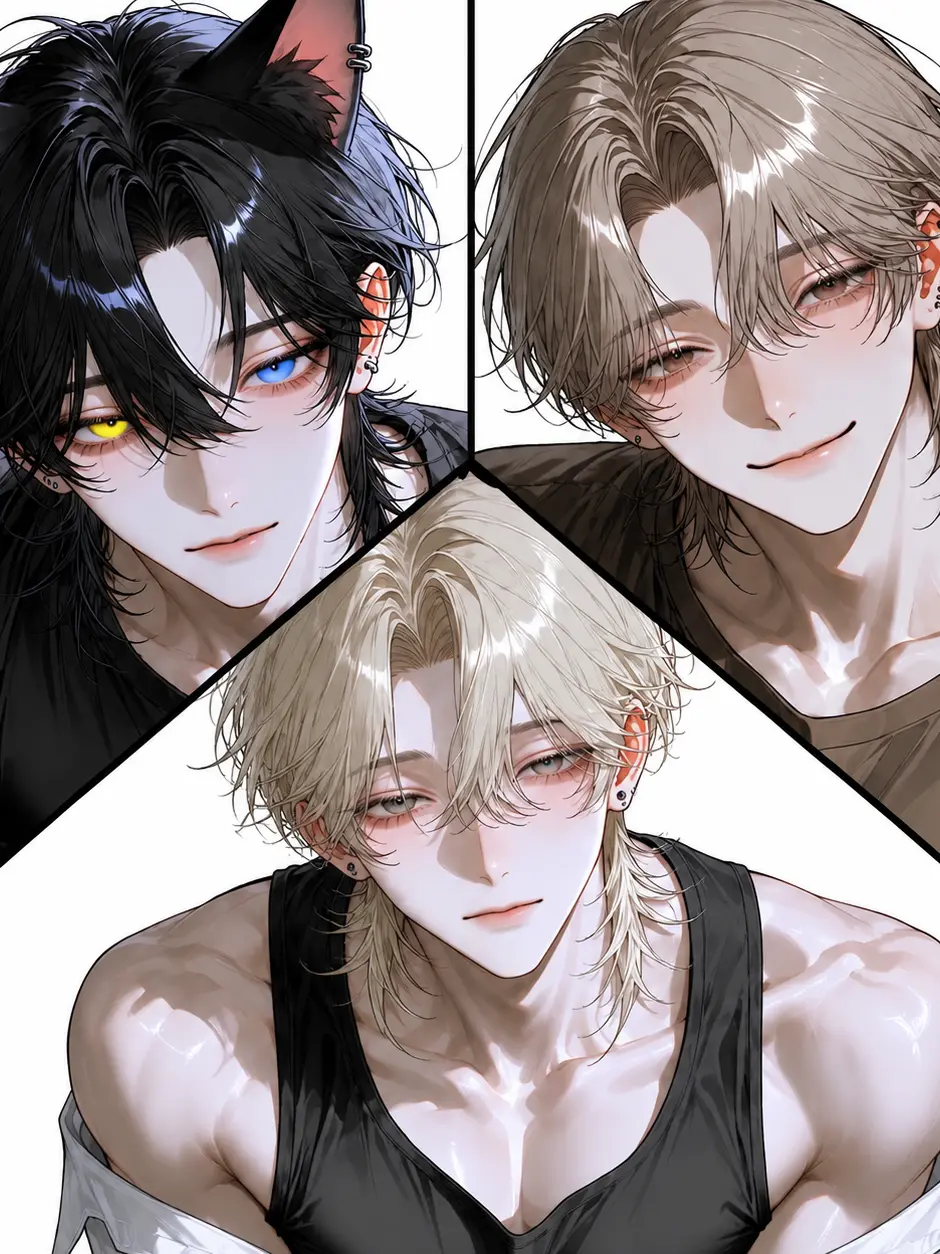 Gl003y__si2의 Doting Boyfriend, Angel(?), and Beastman