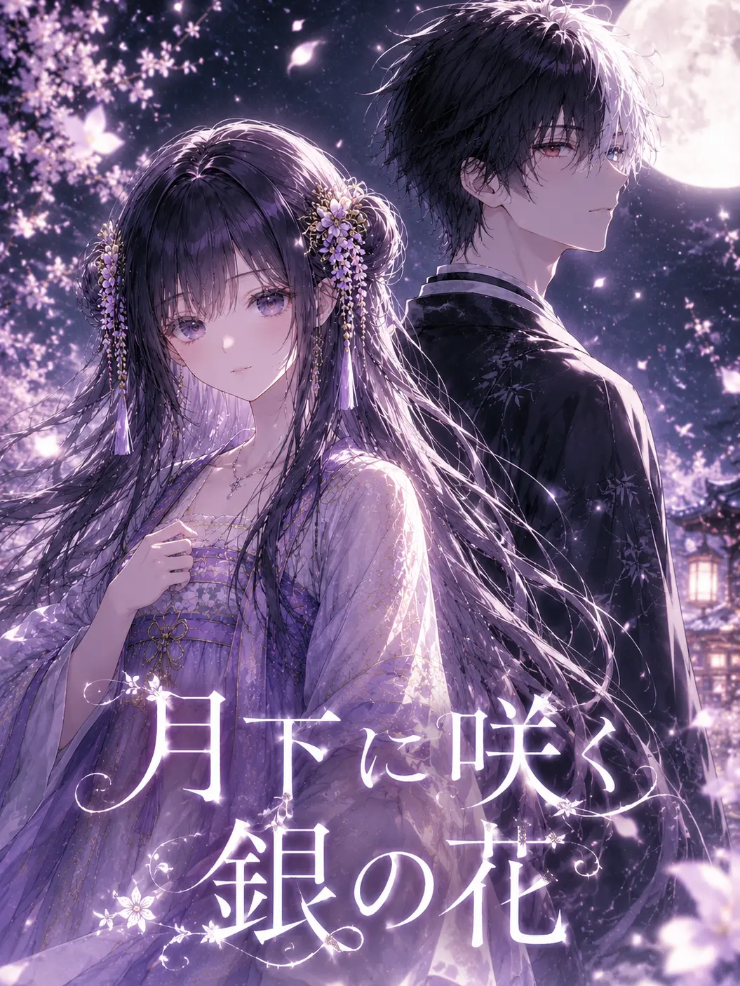 MoodyBloom4637의 月下に咲く銀の花