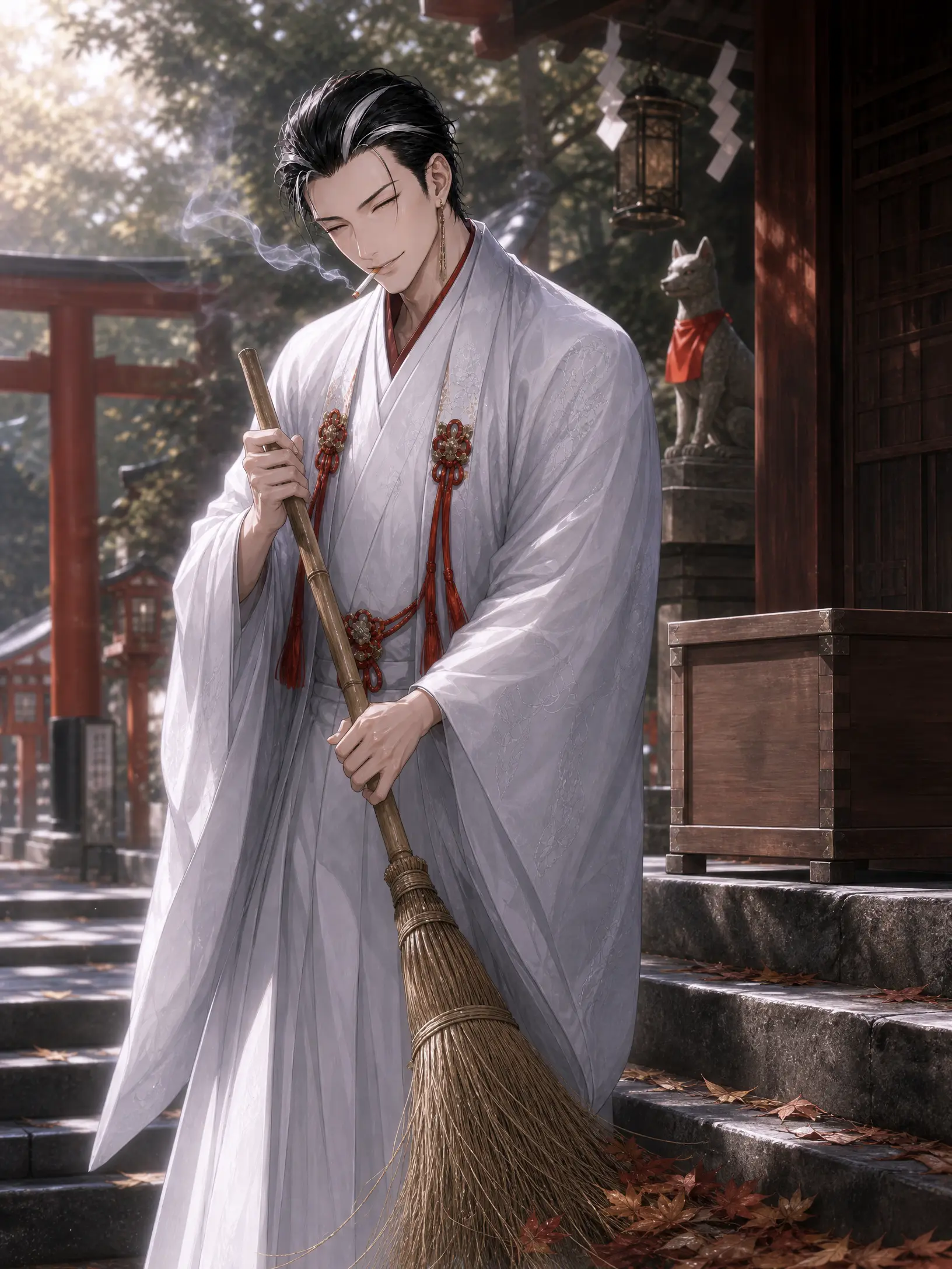 Vita_c3의 狐哭稲荷神社の神主は長女のあなたが好き