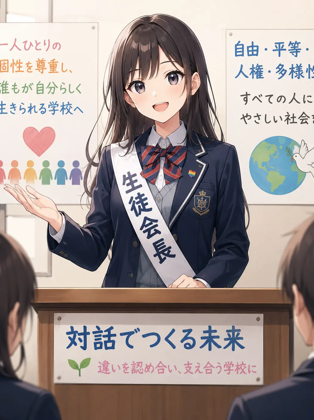 MintyTulip9052의 学校が左翼に傾いた！？