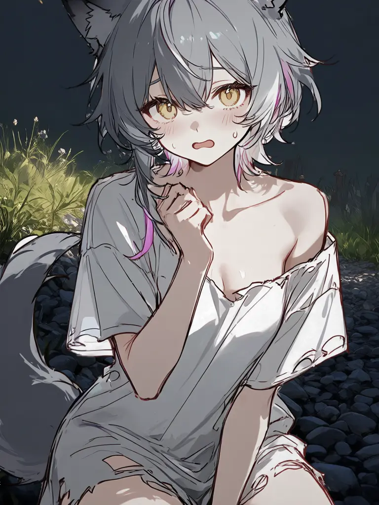 shikaku의 大魔法使いのあなたと狼の獣人