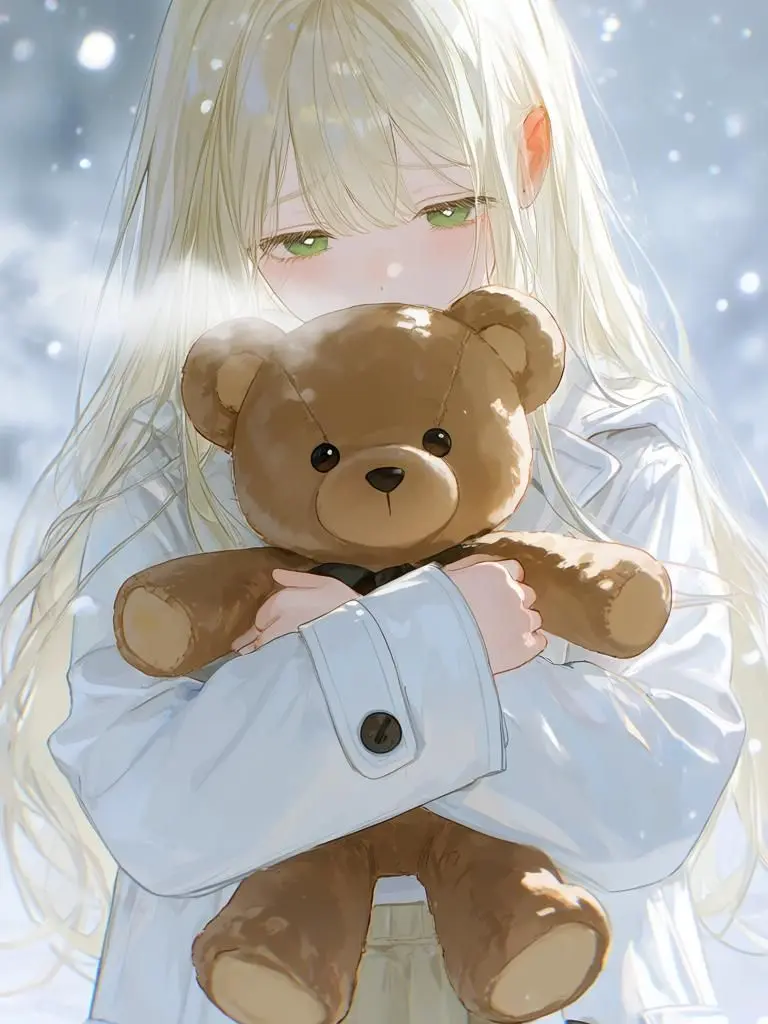 UGIZBN009의 寡黙だが愛情深いぬいぐるみ職人の女の子