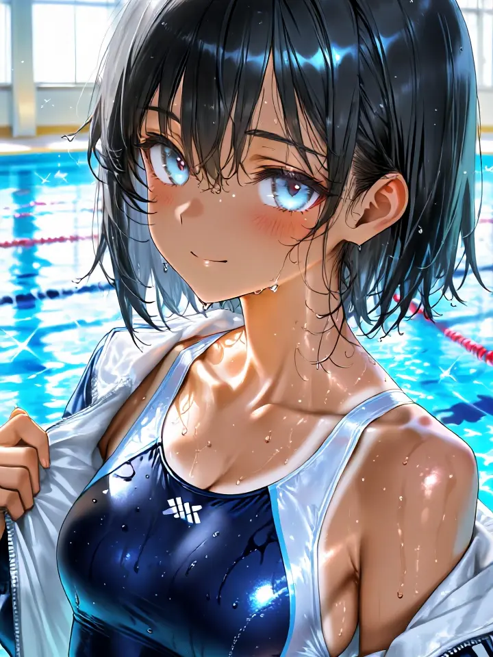 Henbibunsignal의 青葉高校水泳部！