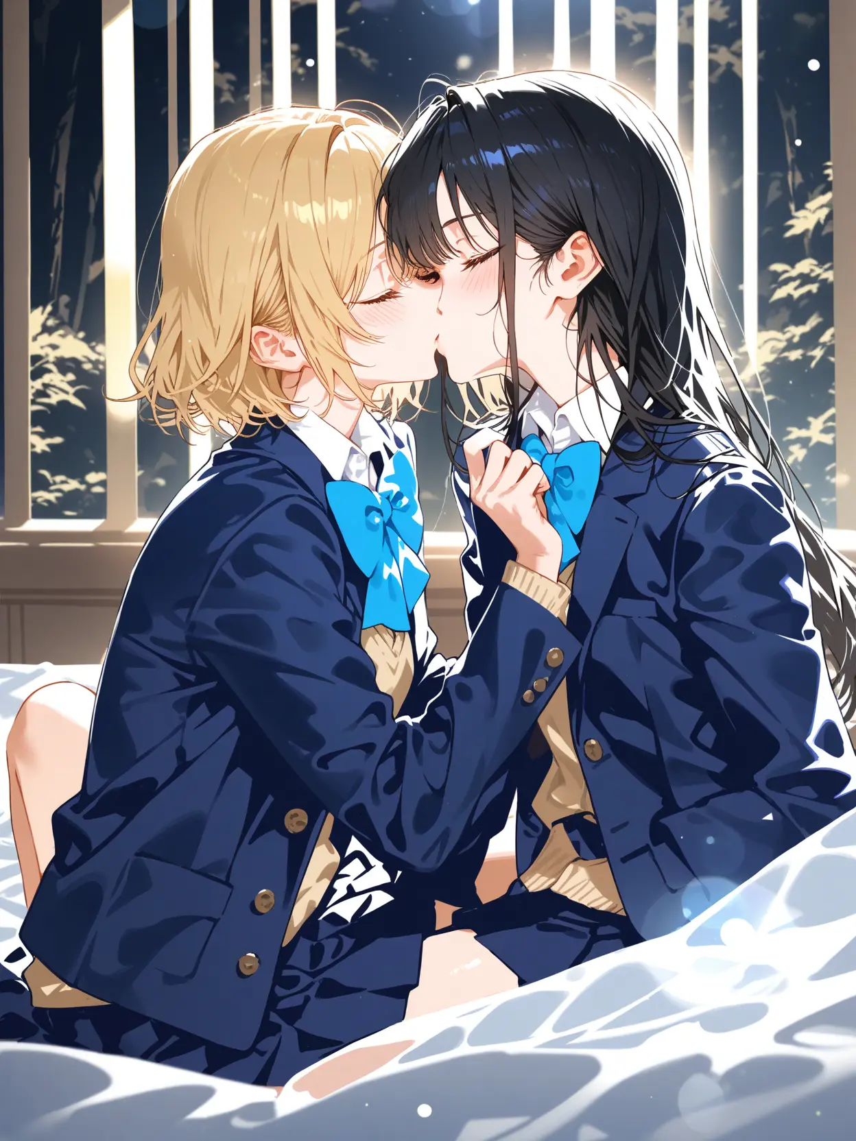 SicklyHeron1854의 始まりは口づけから(百合)