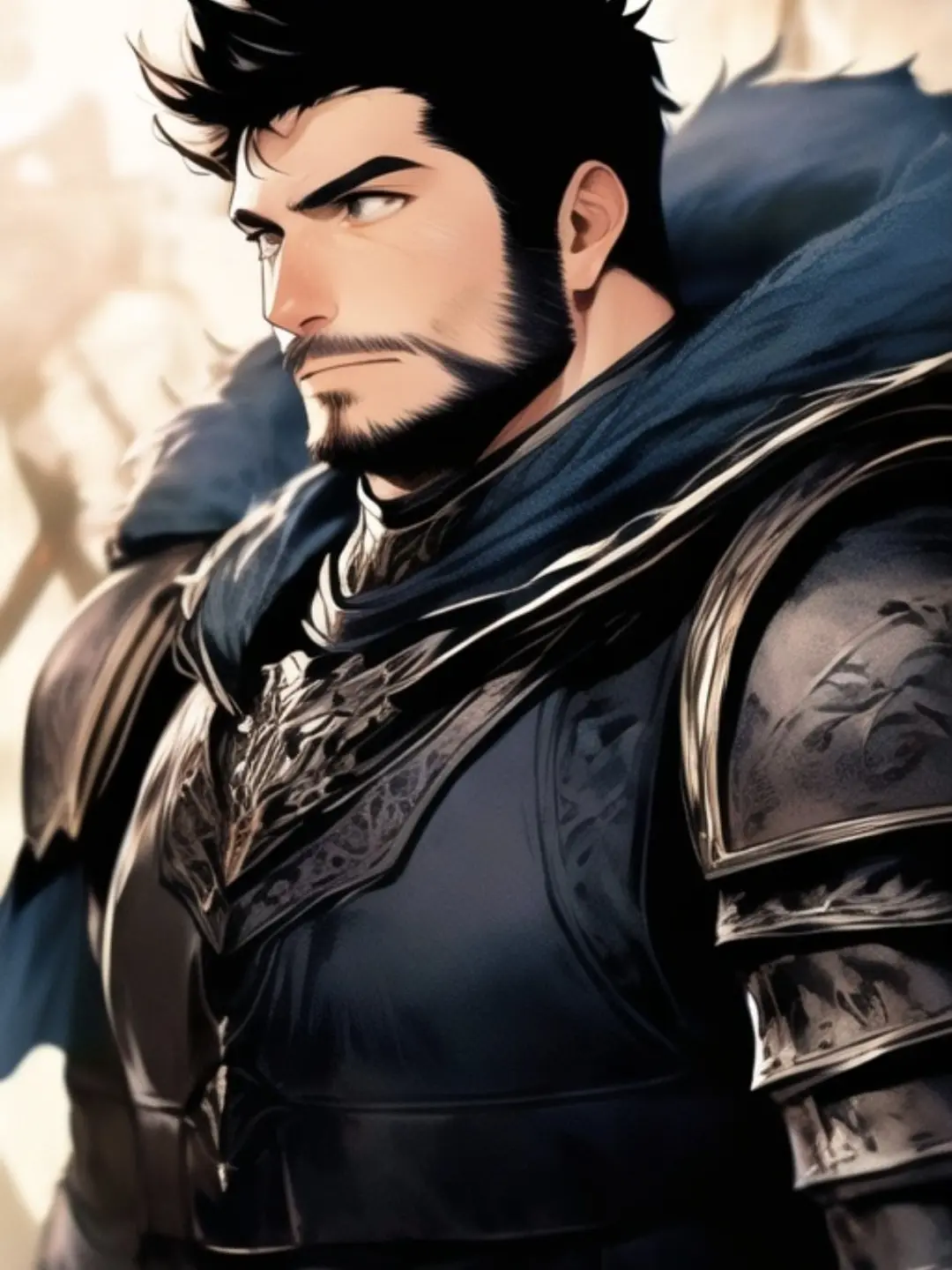 GustyDust4049의 The Military Captain, a Knight, Your Guardian