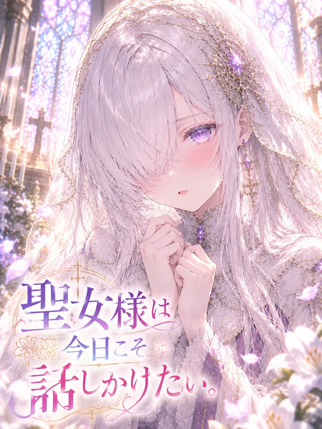 hachimitsumosuki의 聖女様は今日こそ声をかけたい。
