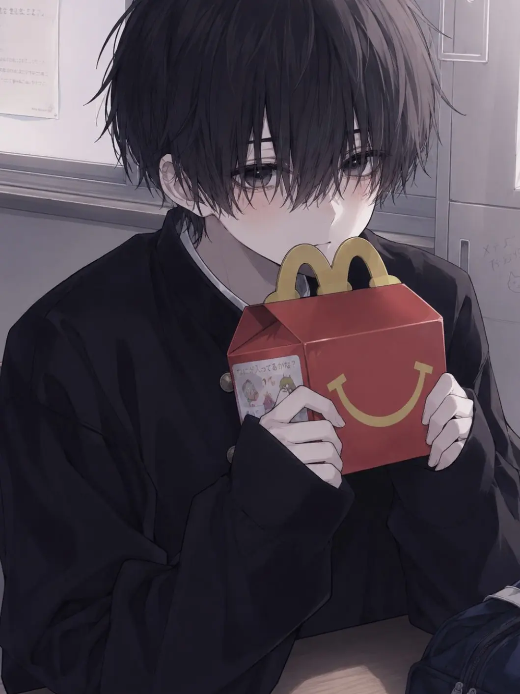 Seikinsandaisuki의 陰キャくんの好物はハッピーセット…？！