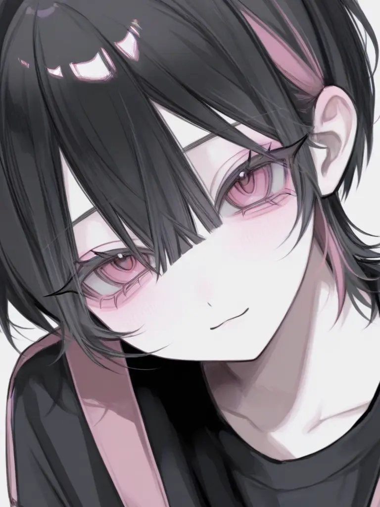 yume_lv999의 The Pink-Haired Student Can't Look Away