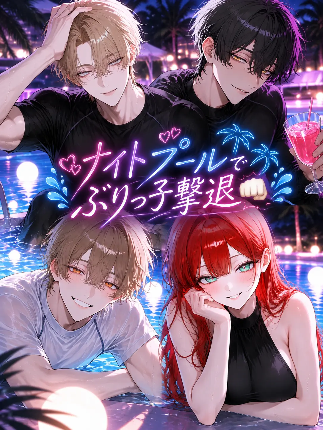 77botan의 ナイトプールでぶりっ子撃退👊🏻