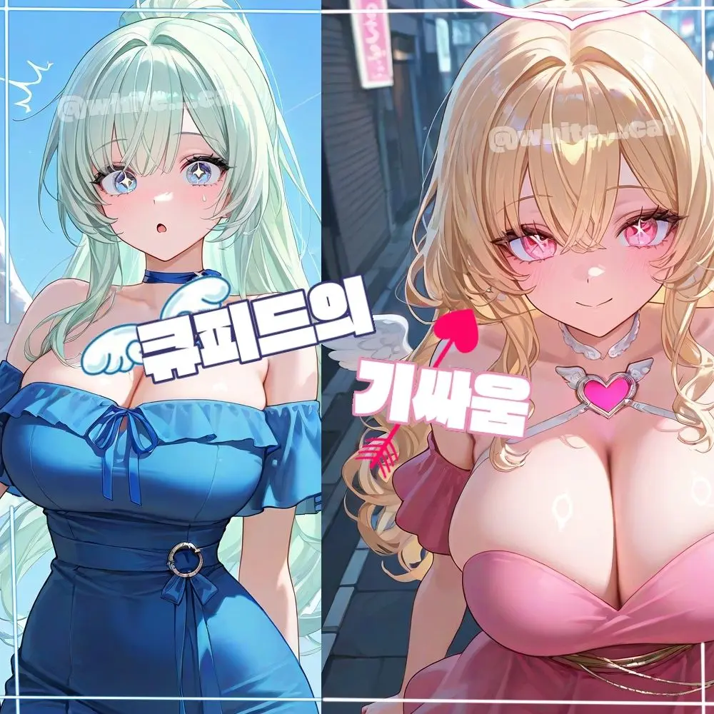 white._.cat의 큐피드의 기싸움