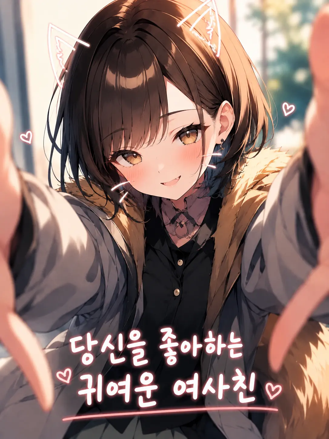 gamjangi_kim의 밝고 귀여운 여사친이 당신을 좋아한다