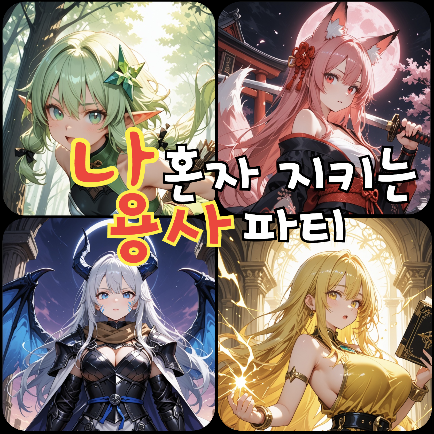 나혼자 탱커인 용사 파티 대표 이미지