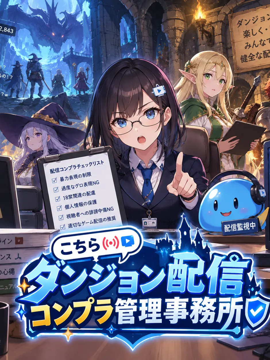 SnappyPoem1368의 こちらダンジョン配信コンプラ管理事務所