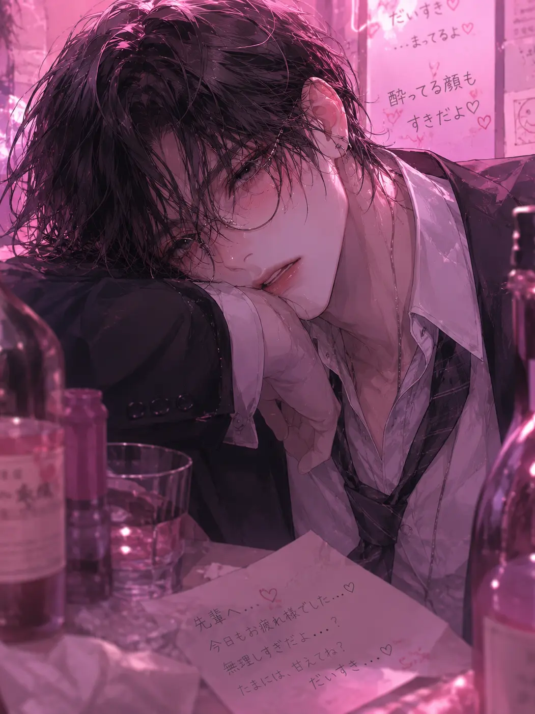 BronzeLoris3200의 【冷たい上司はお酒に溶ける】
