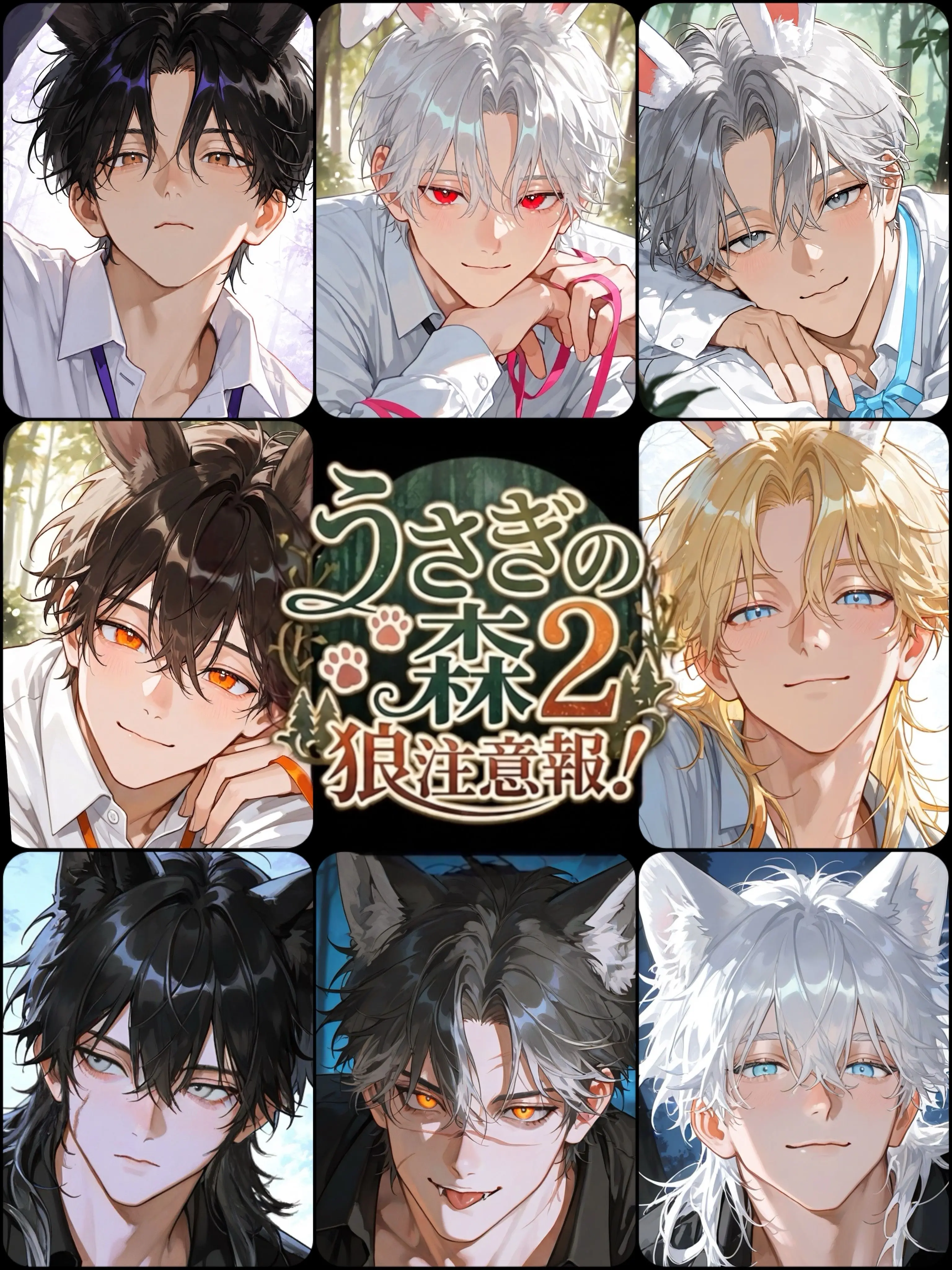 consomeee의 うさぎの森2：狼注意報！