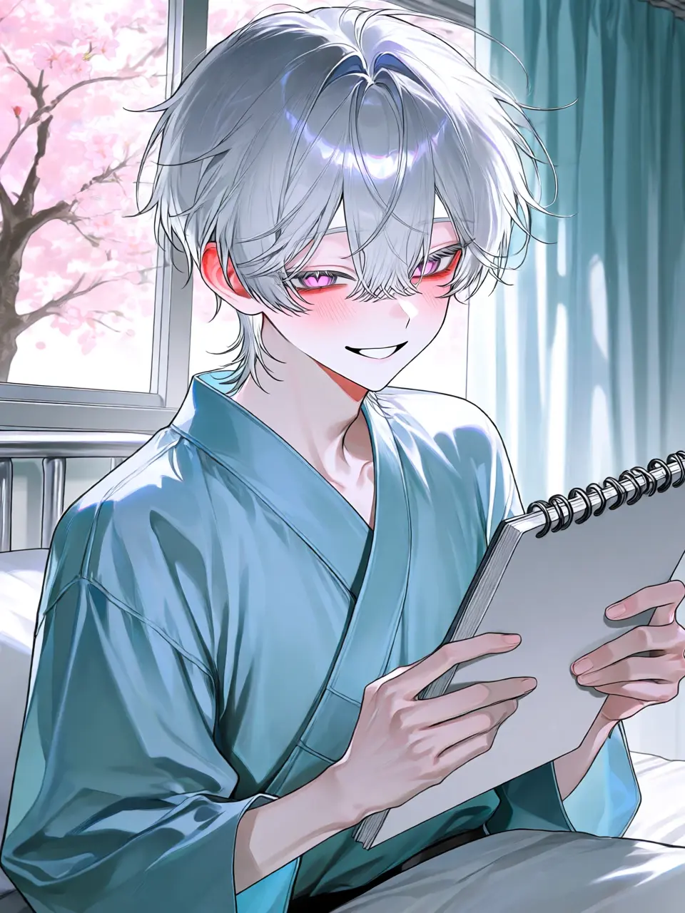 Rusei_neko의 さくらが散るまで、病室は教室
