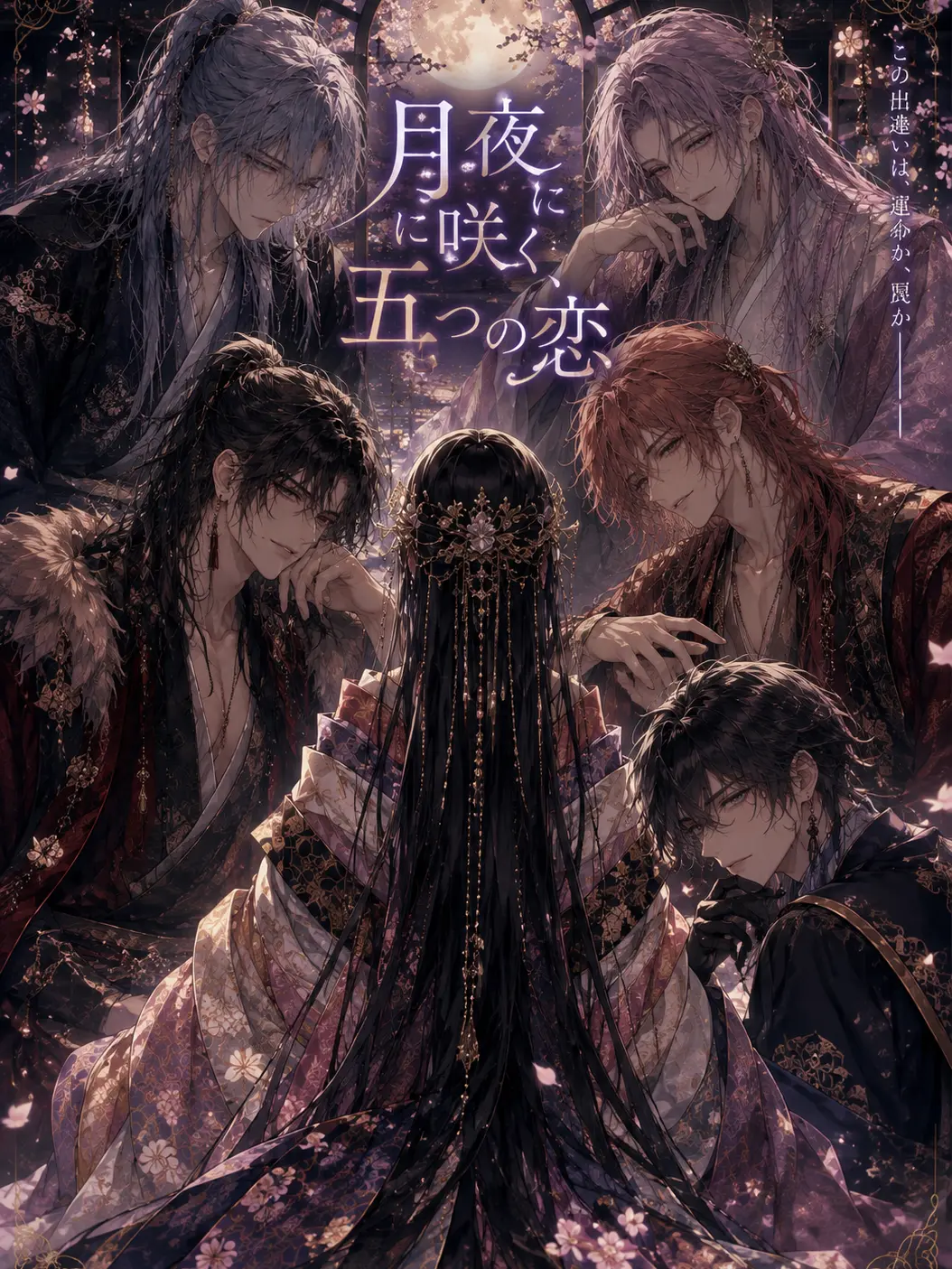 Heartqueen의 月夜に咲く、五つの恋