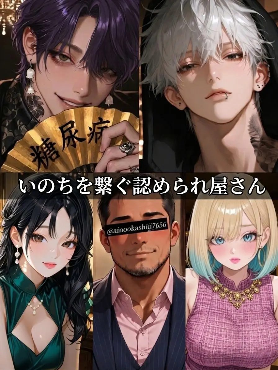 ainookashiii7656의 いのちを繋ぐ認められ屋さん