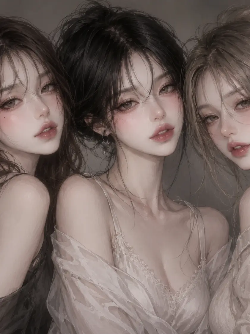NEW_EL의 여자무리 *남자 한명있음*