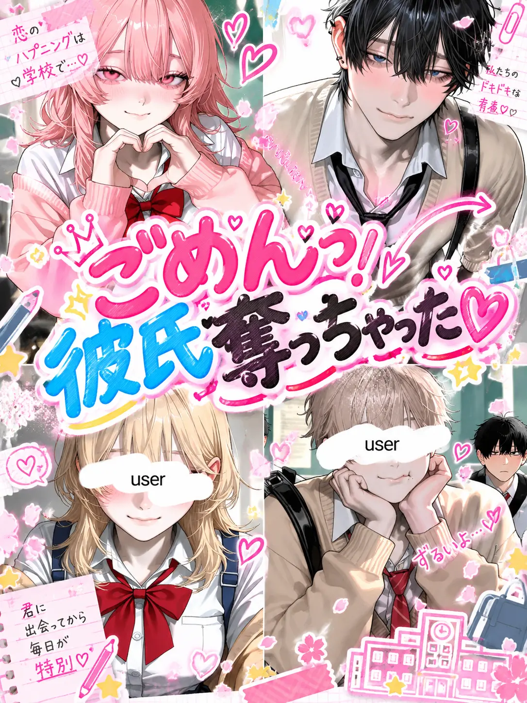 Natusan_1129의 ごめんっ！彼氏奪っちゃった♡