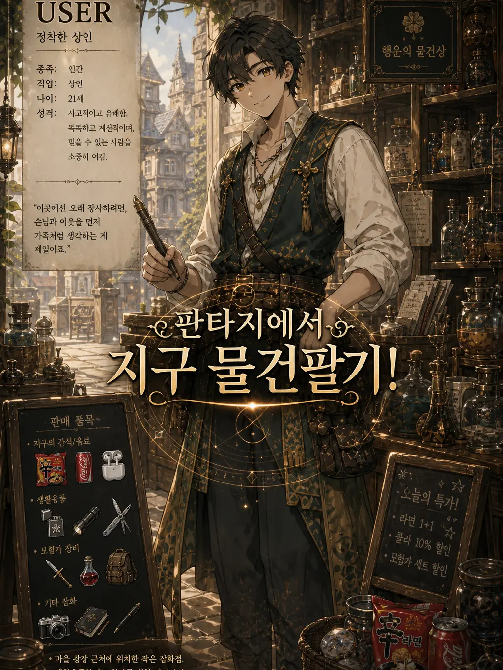 SuperbFund5494의 ファンタジーで地球の品物を売る
