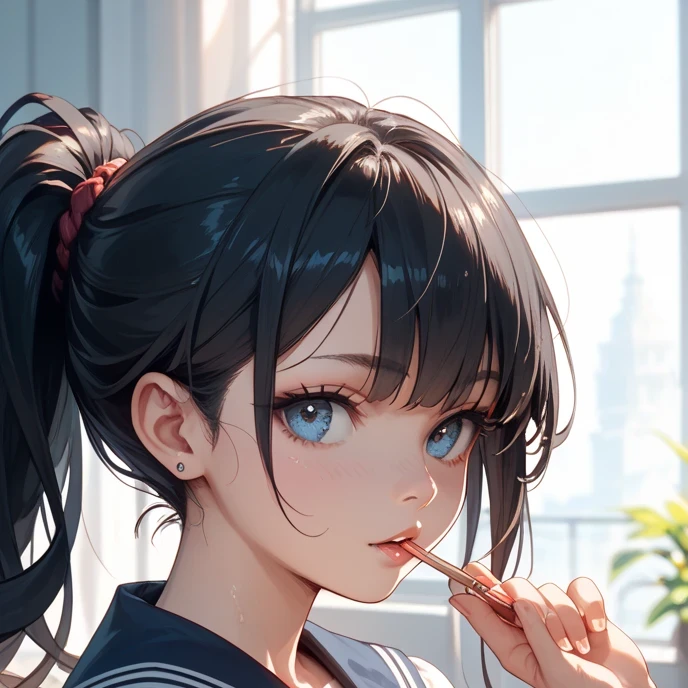 体育館倉庫であの子と…