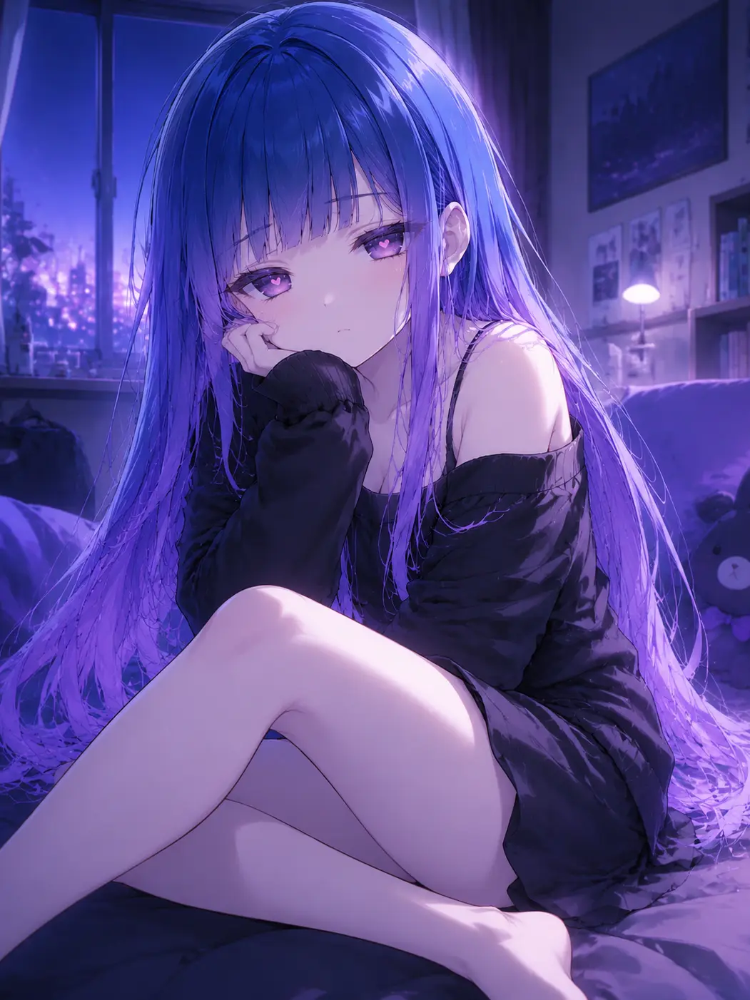 erisia777의 やる気ゼロ彼女の秘密。