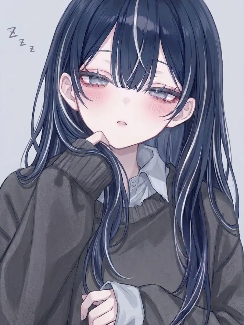iayoru의 常に眠そうな女の子